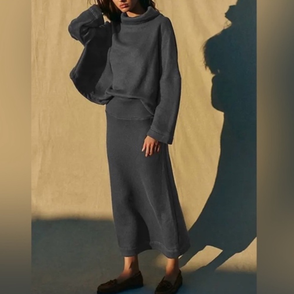 Free people - Free Est Milley Reversible Set Size:XS Color:Gray NWT - Picture 8 of 8